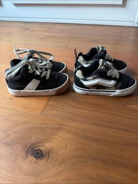 TODDLER BOYS Sneaker 2-pack / vans & Zara skate sneaker shoes / US 6.5